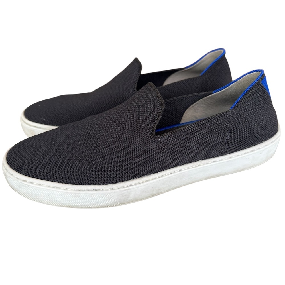 Rothy's The Original Slip On Sneaker Women's Size 8 Black Solid